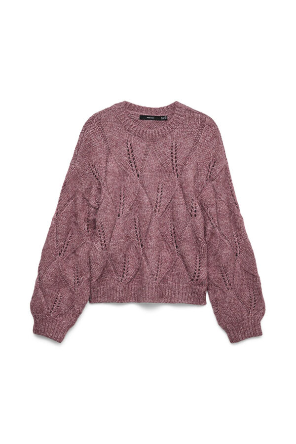 Vero Moda Jersey de manga abullonada Rosa