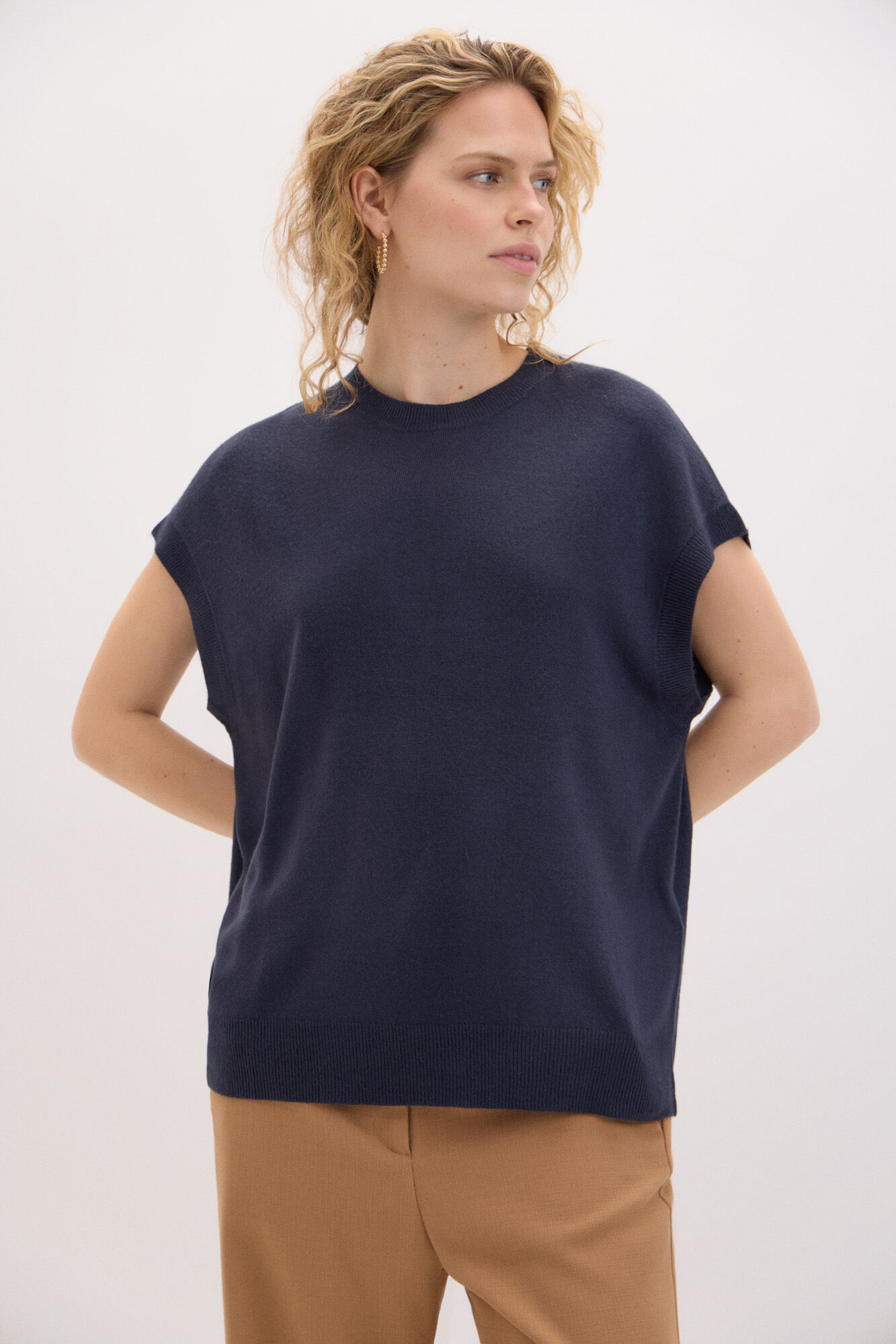 Cortefiel Chaleco tacto suave