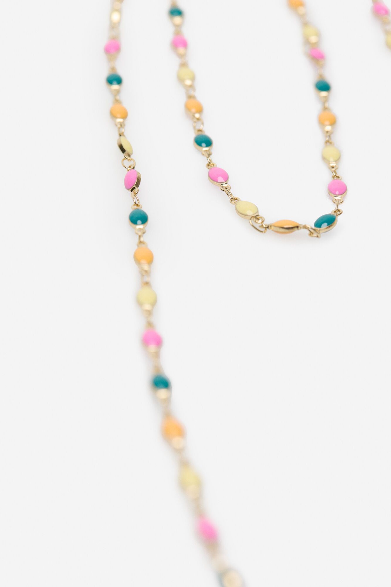 Cortefiel Colar longo multicolor