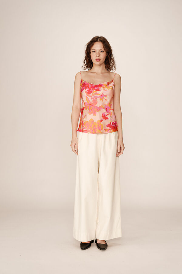 Grace & Mila Top de tirantes con estampado floral Rosa