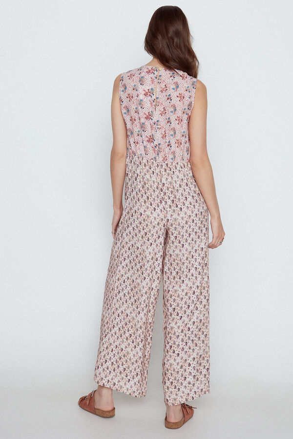 Slowlove Mono combinado detalle lazada Estampado blanco