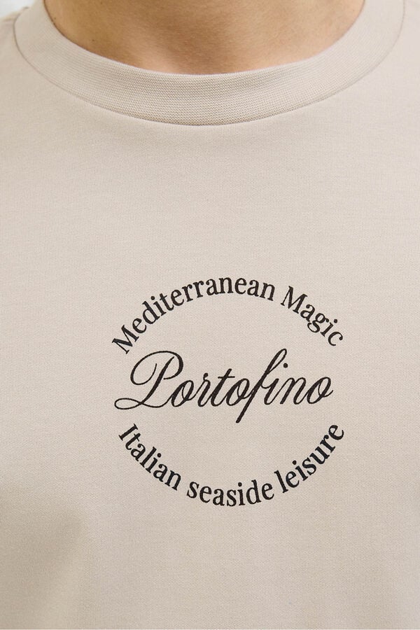 Jack & Jones Camiseta back print Gris