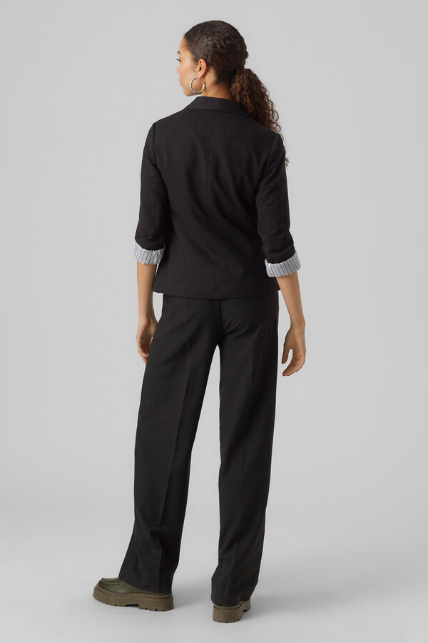 Vero Moda Blazer entallada Negro