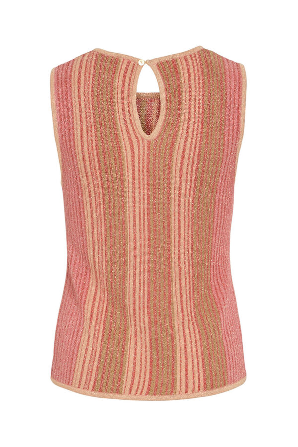 Vila Top de punto con l&uacute;rex Coral