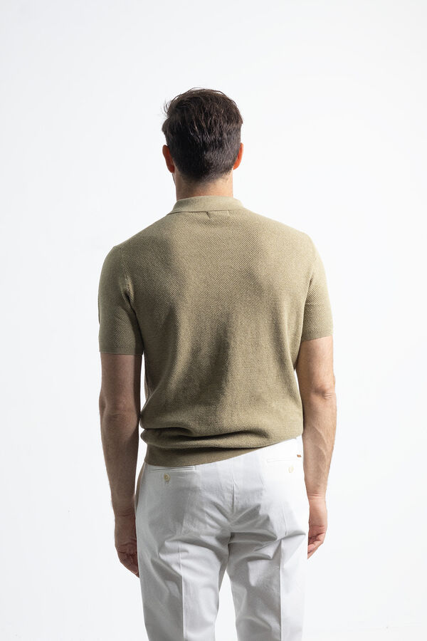 PuroEGO Polo de malha Verde