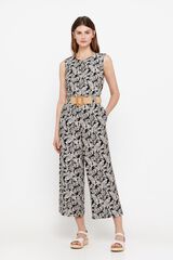 Cortefiel Macac&atilde;o com cinto Multicolorido