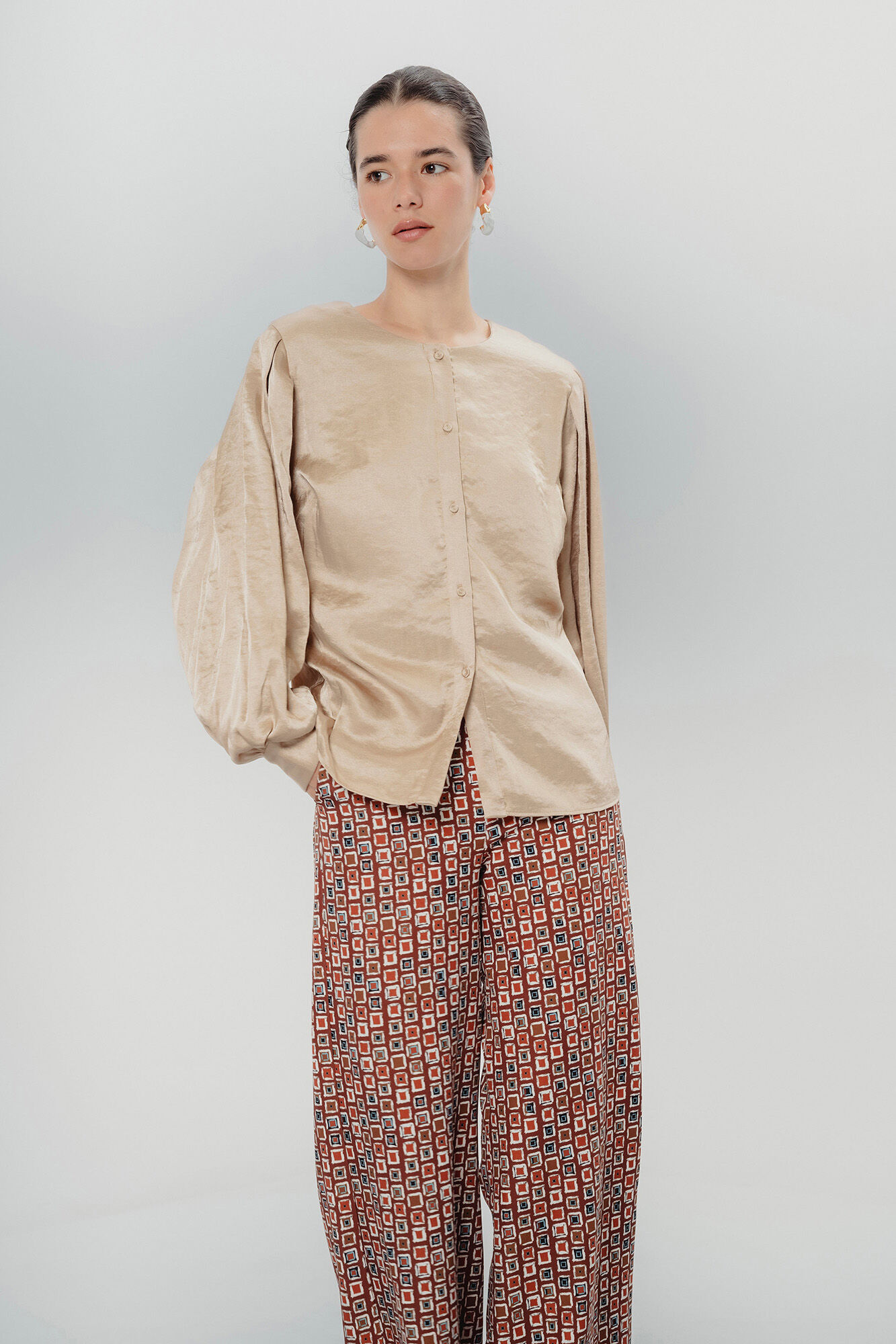 Dolores Promesas Blusa satinada Matilda