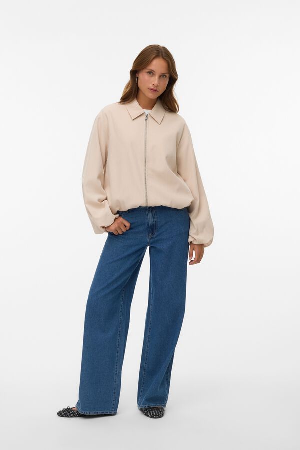 Vero Moda Casaco estilo bomber Tostado