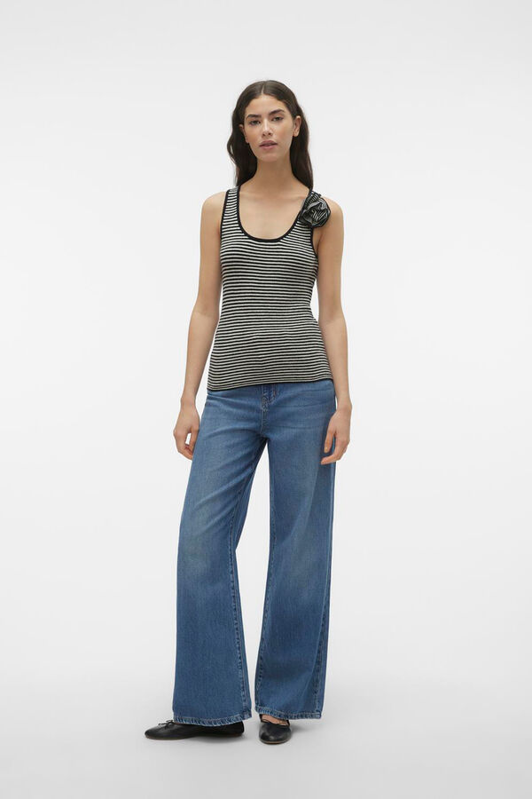 Vero Moda Camiseta de tirantes Negro