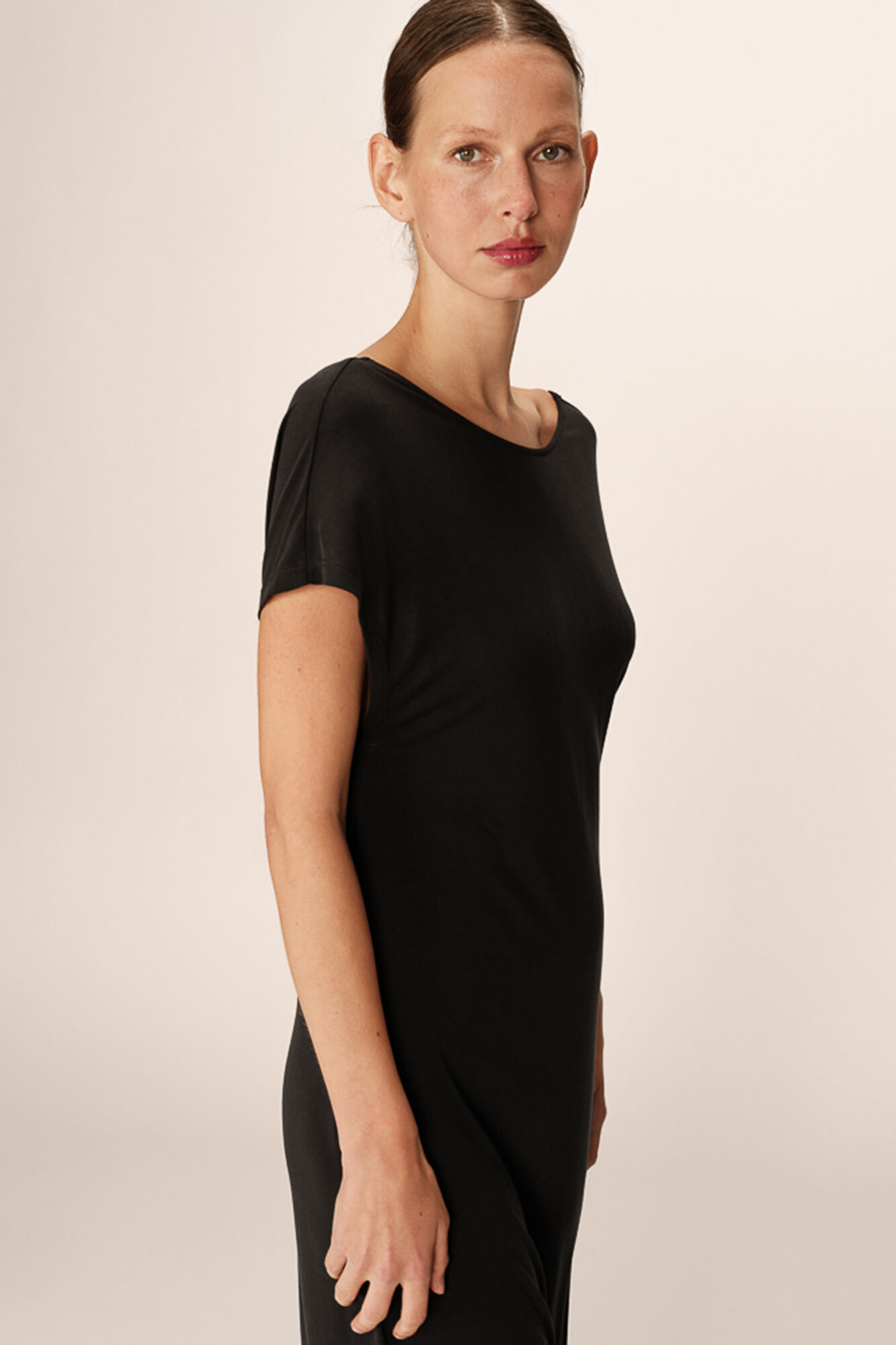 Grace & Mila Vestido largo b&aacute;sico en modal