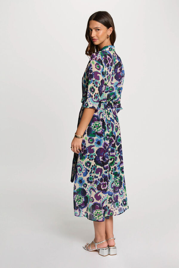 Morgan Blusa estampada de manga comprida Multicolorido