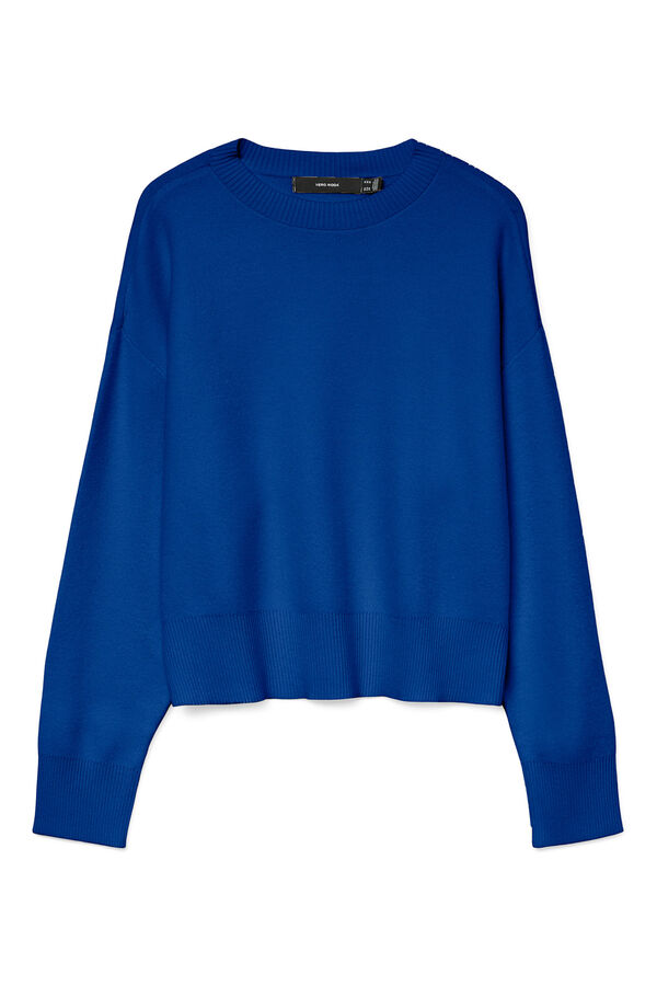 Vero Moda Jersey b&aacute;sico de punto Azul marino