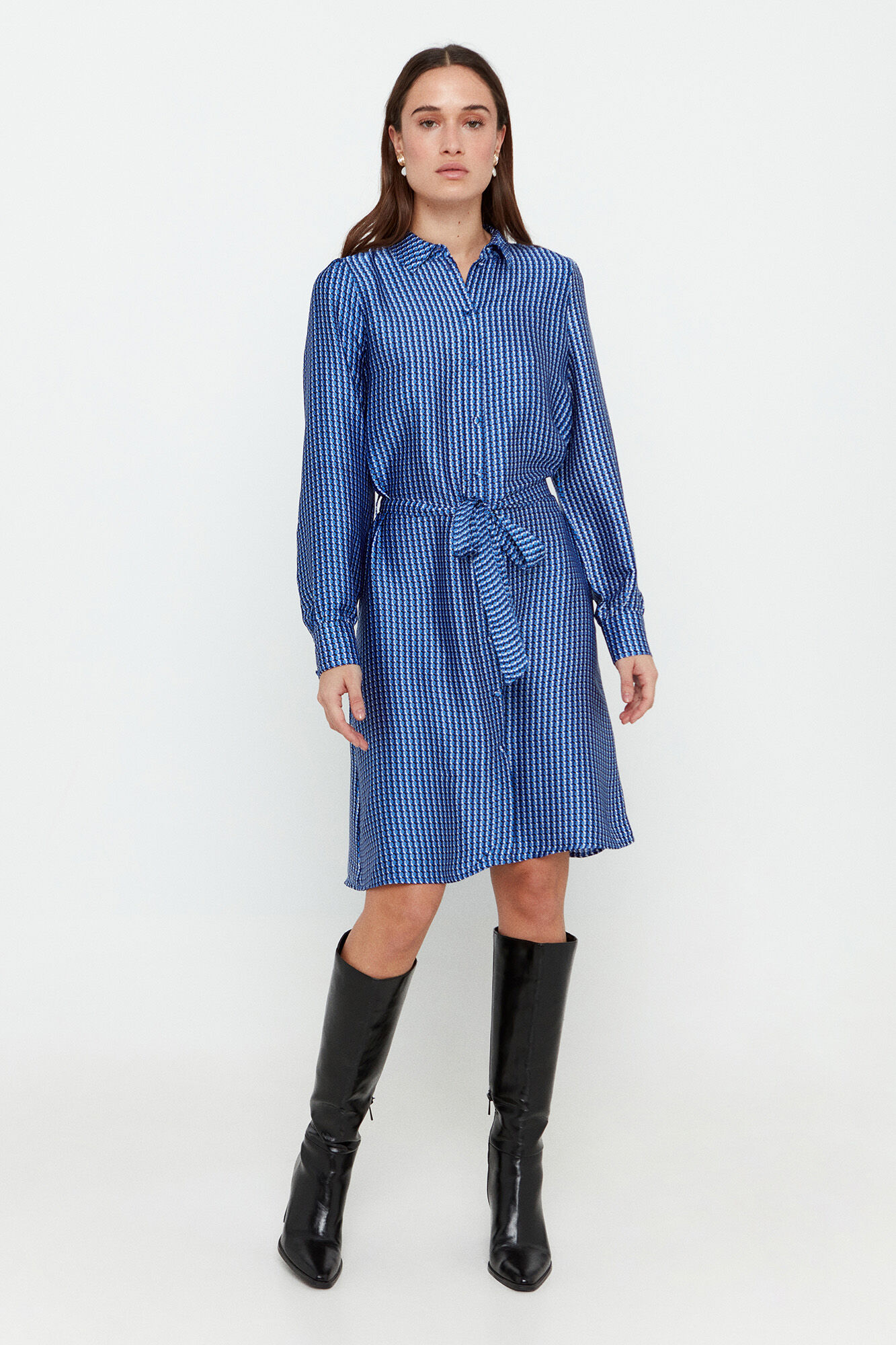 Vero Moda Vestido corto camisero