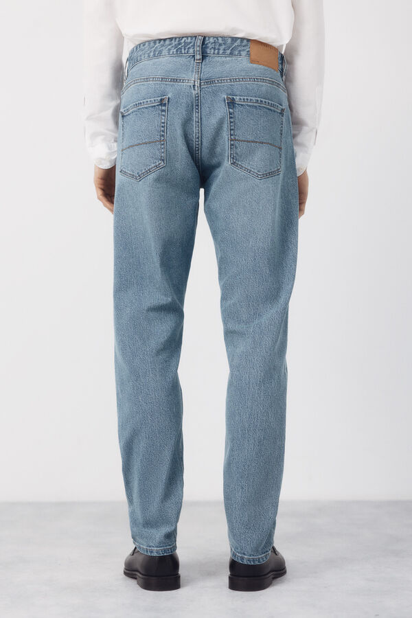 Cortefiel Cal&ccedil;as jeans slim fit Azul