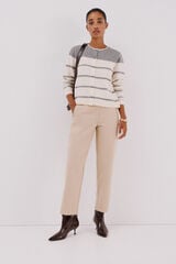 Cortefiel Chaqueta tacto suave Gris