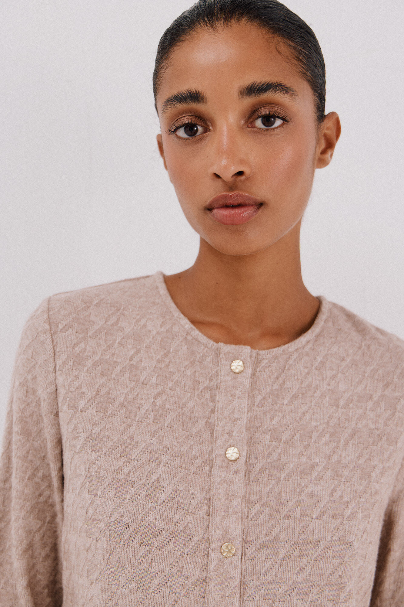 Cortefiel C&aacute;rdigan pata de gallo