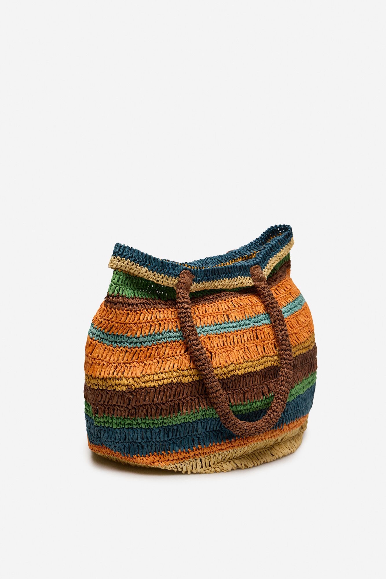 Cortefiel Bolsa tran&ccedil;ada de r&aacute;fia riscas