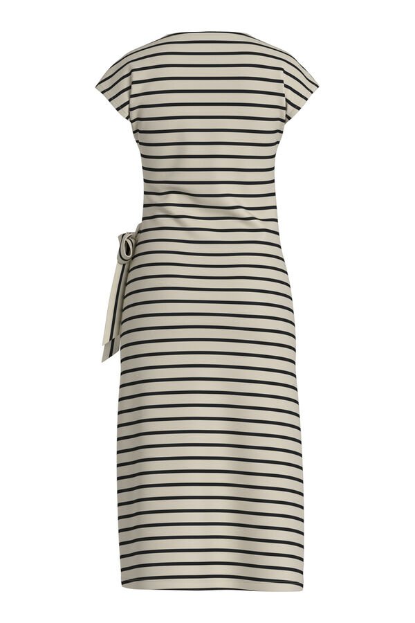 Vila Vestido midi de algod&oacute;n org&aacute;nico Gris