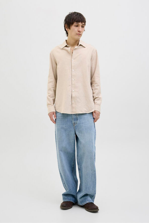 Jack & Jones Camisa comfort fit Gris