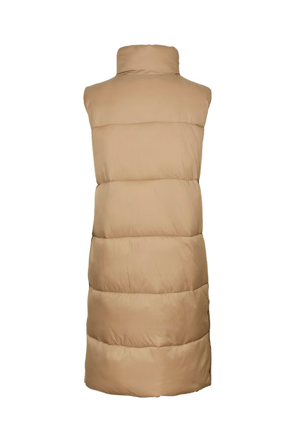 Vero Moda Colete midi Colete feminino Castanho