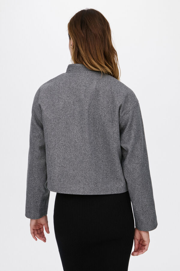 Vila Chaqueta bomber de pa&ntilde;o Gris