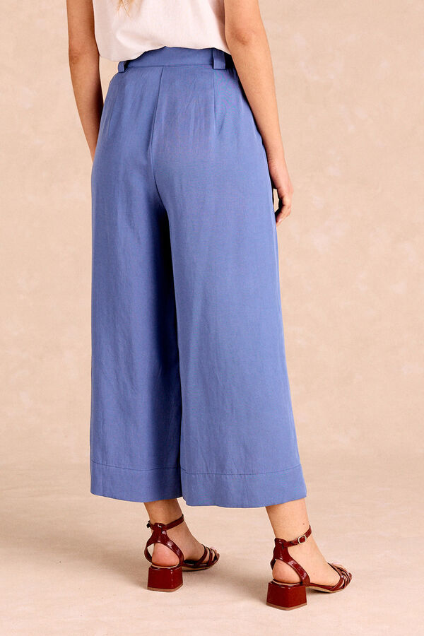 Pol&iacute;n Et Moi Pantal&oacute;n fluido Enea Azul