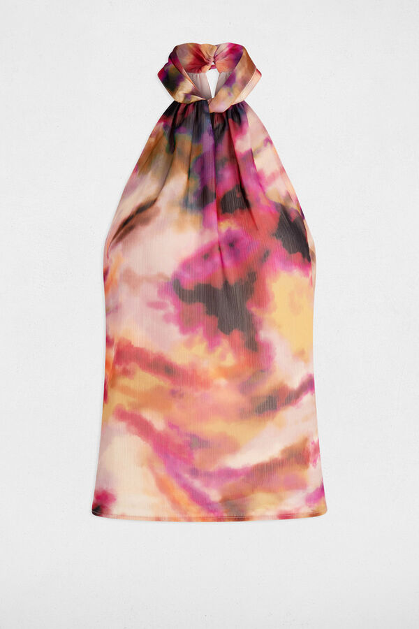 Morgan Blusa estampada sem mangas Multicolorido