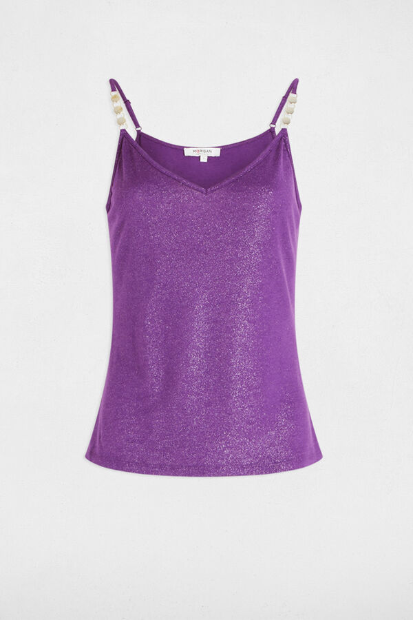 Morgan Top tirantes finos Morado