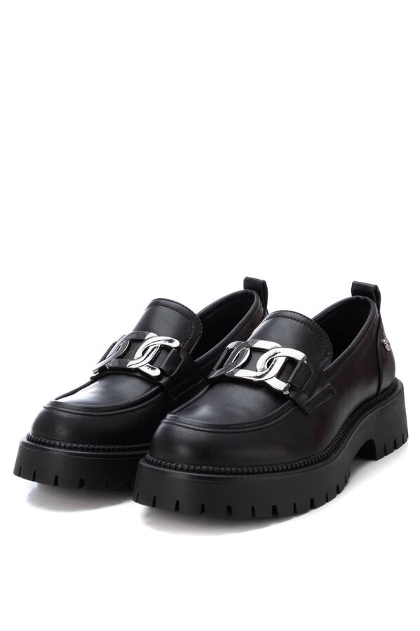 XTI Mocassim feminino Preto