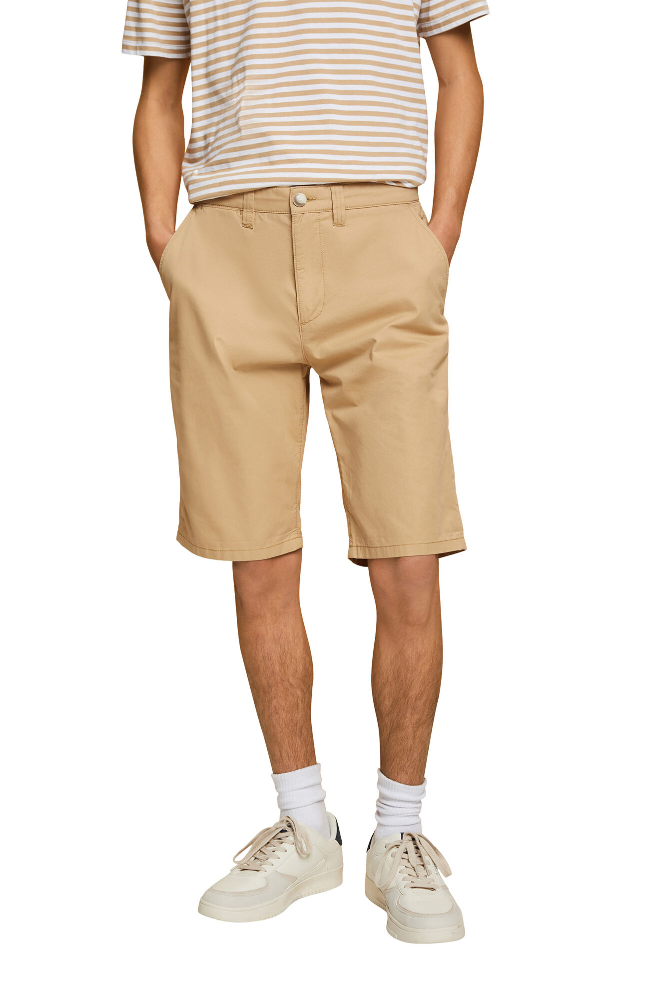 Esprit Chino bermuda 100% algod&oacute;n sostenible