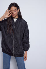 Slowlove Bomber oversize Negro
