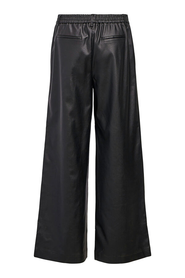 Object Cal&ccedil;a de couro sint&eacute;tico Preto