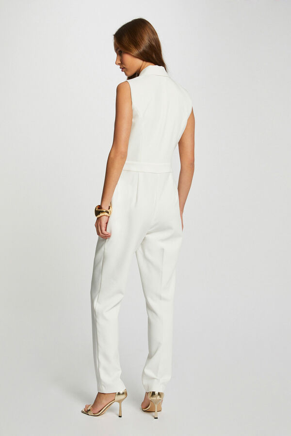 Morgan Macac&atilde;o comprido reto Branco