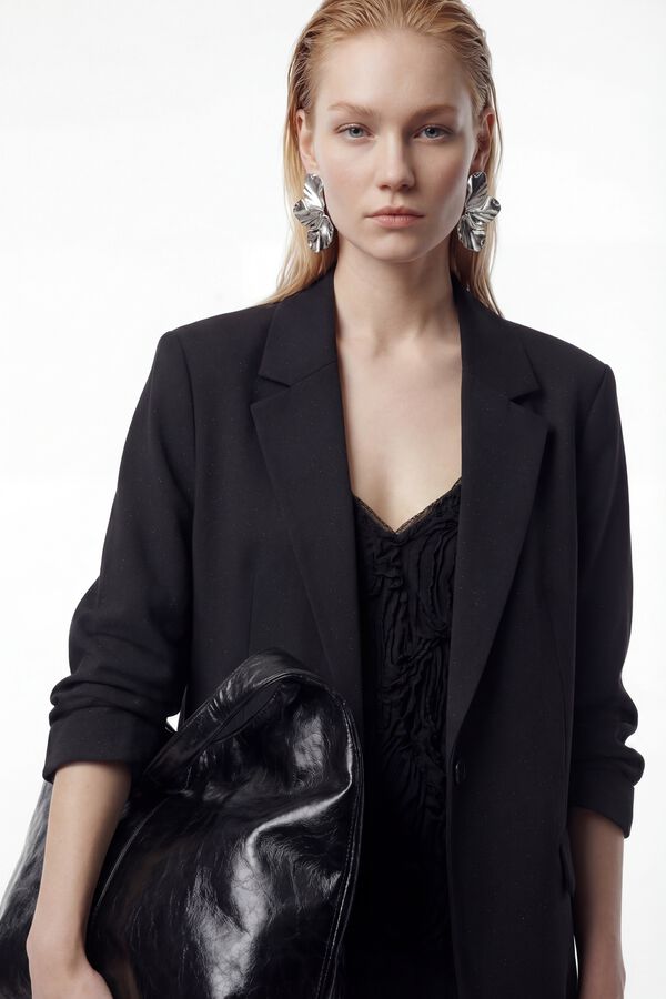 Vero Moda Vestido midi de tirantes Negro