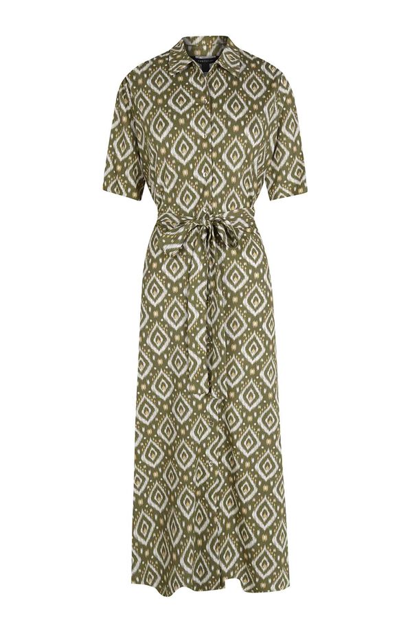 Cortefiel Vestido polo em malha piqu&eacute; Multicolorido