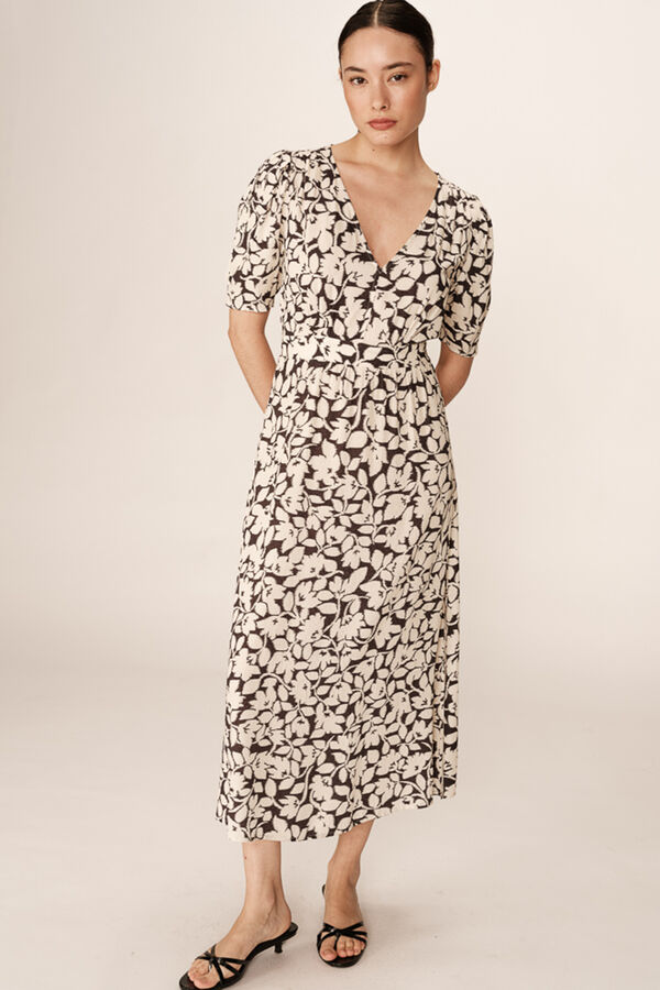 Grace & Mila Vestido longo regular fit Preto