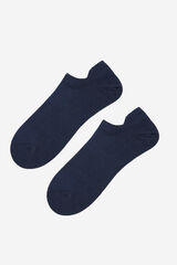 Cortefiel Calcet&iacute;n tobillero coolmax Azul marino