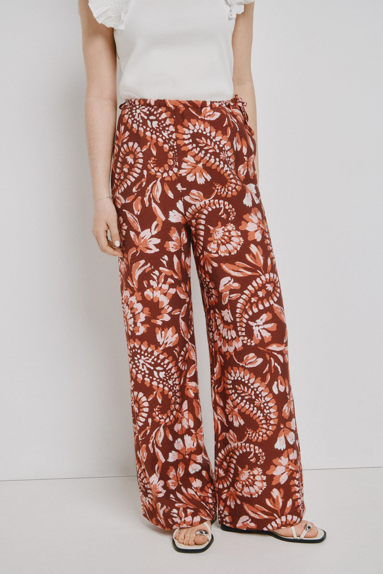 Vero Moda Cal&ccedil;a comprida estampada