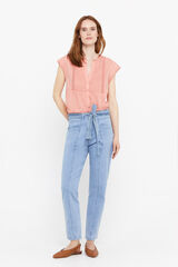 Cortefiel Pantal&oacute;n Vaquero slouchy Azul