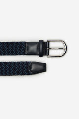 Cortefiel Cinturón trenzado textil Azul