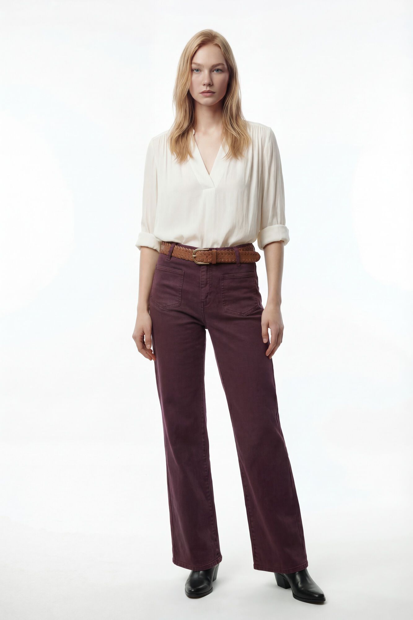 Vila Pantal&oacute;n vaquero con bolsillos delanteros