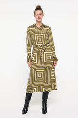 Vero Moda Vestido midi camiseiro  Preto