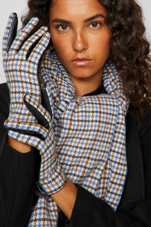 Vila Luvas de mulher Azul