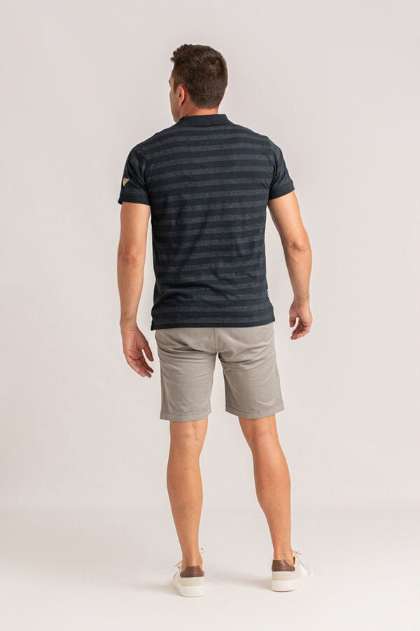 Privata Polo manga corta 100% algod&oacute;n Azul marino