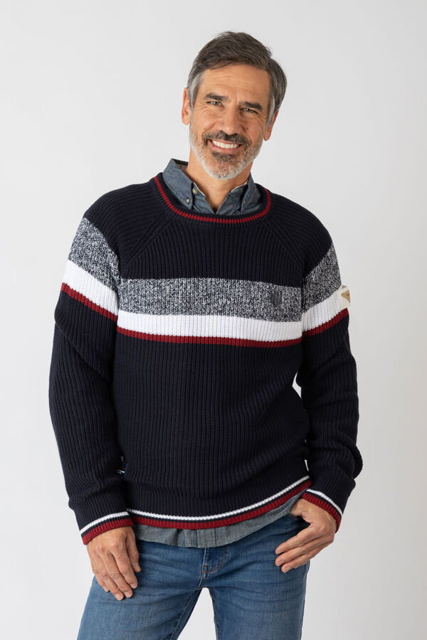 Privata Jersey cuello redondo Azul marino