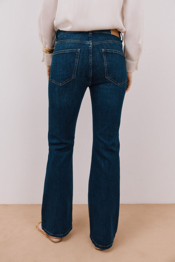 Cortefiel Jeans boca de sino Azul