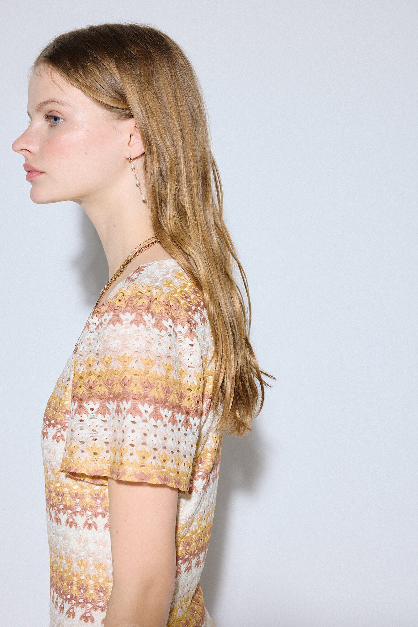 Slowlove Vestido estructura multicolor