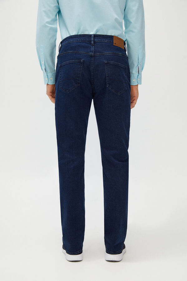 Cortefiel Jeans classic desbotados Azul
