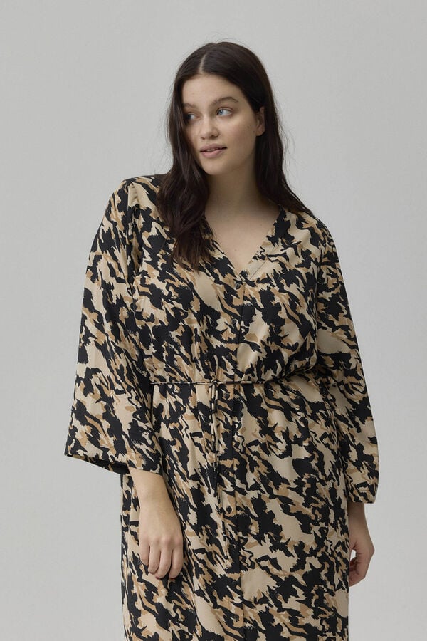 Vestido 7/8 talla grande