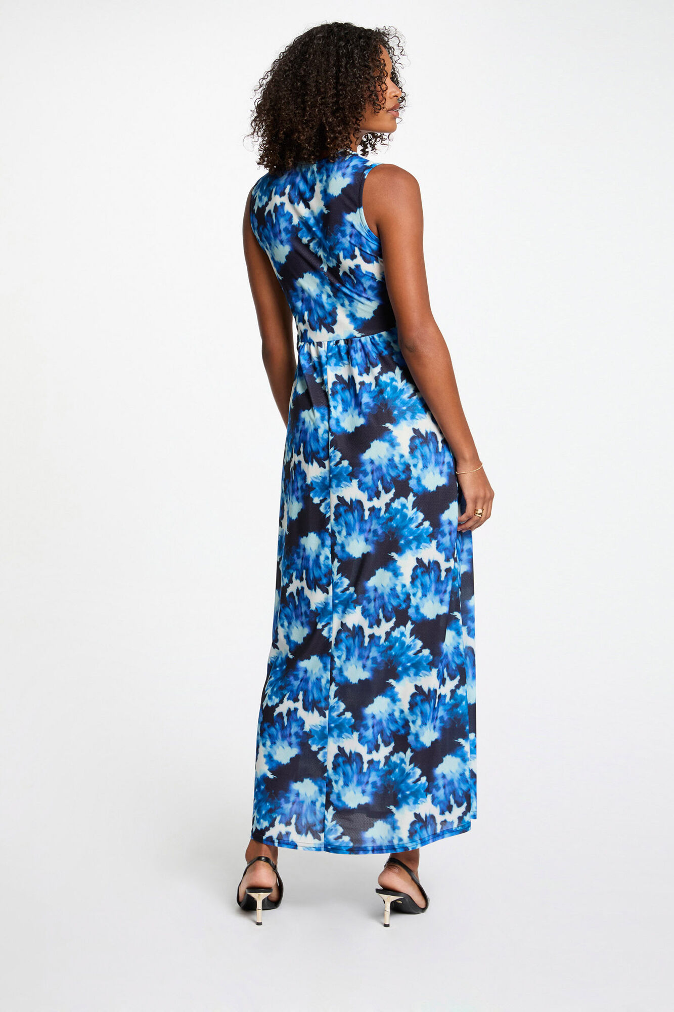 Morgan Vestido largo recto estampado